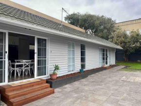 Beachside Charm with Garden - Short Walk to Train